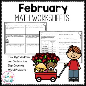 February Math Worksheets