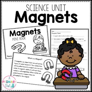 Magnets Science Unit Mini Book Printables Magnet Stations