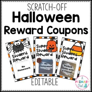 Scratch Off Halloween Coupons