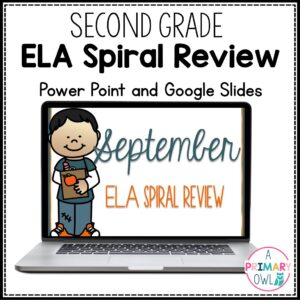 September ELA Spiral Review