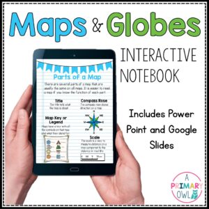 Maps and Globes Skills Digital Notebook