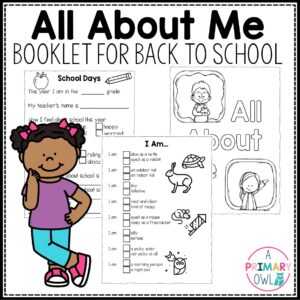 Back to School Booklet