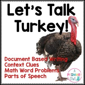 Turkey Informational Text Document with Document Based Writing