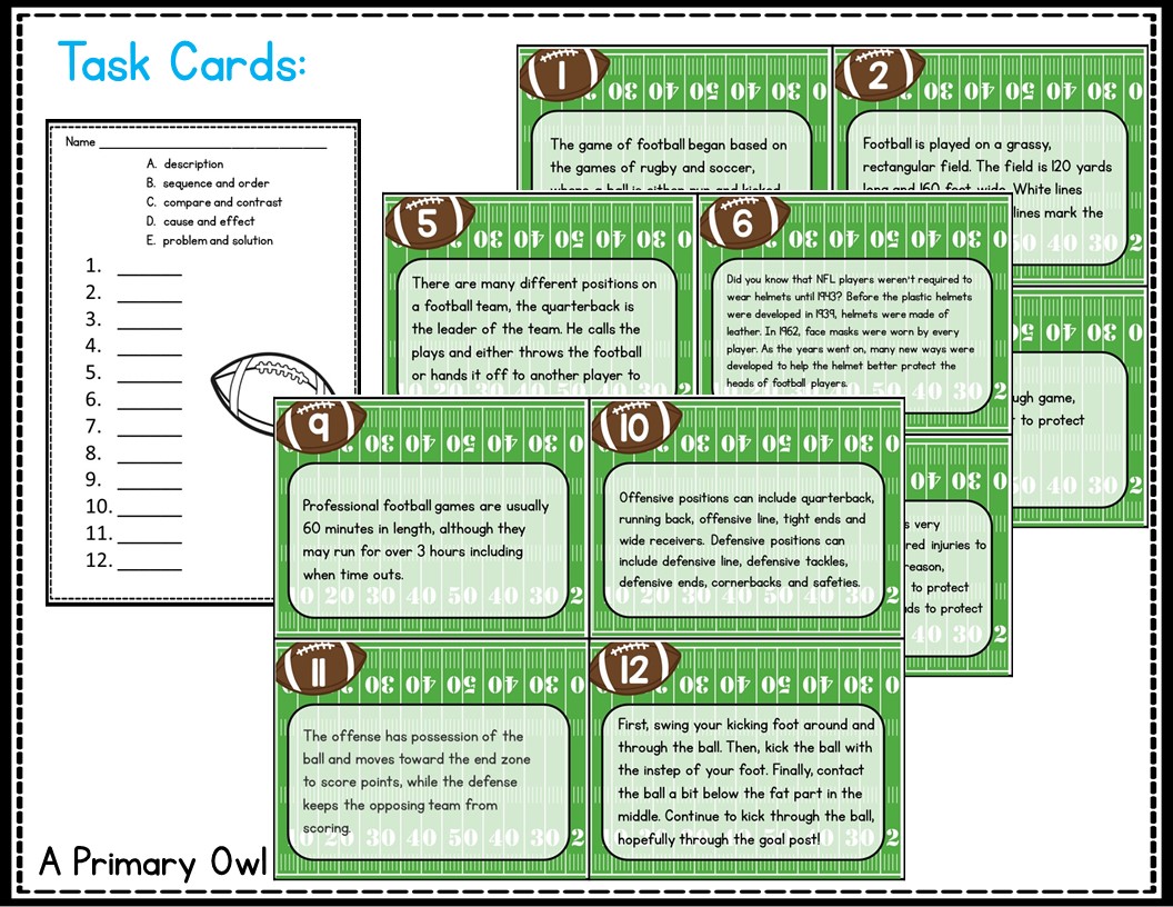 Nonfiction Text Structures Anchor Chart, Foldable and Assessment - A ...