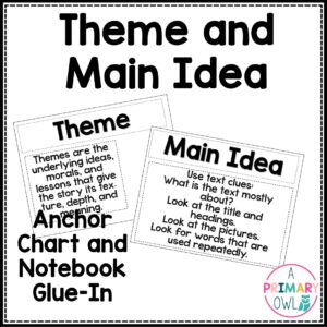 Theme and Main Idea
