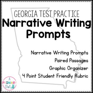 Test Prep Narrative Writing Prompts GMAS Practice