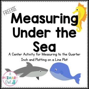 Measuring Under the Sea Freebie