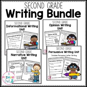 Second Grade Writing Bundle
